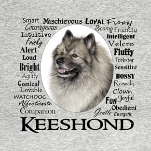 Keeshond Traits T-Shirt